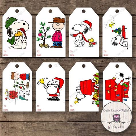 Snoopy Gift Tag