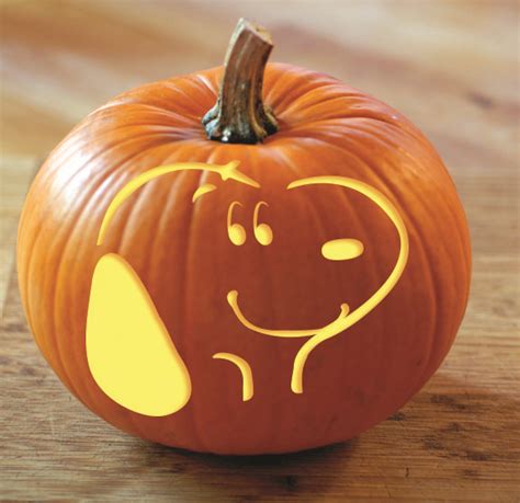 Snoopy Pumpkin Carving Ideas Design