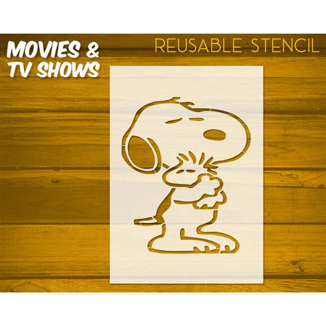 Snoopy Stencils Image 1