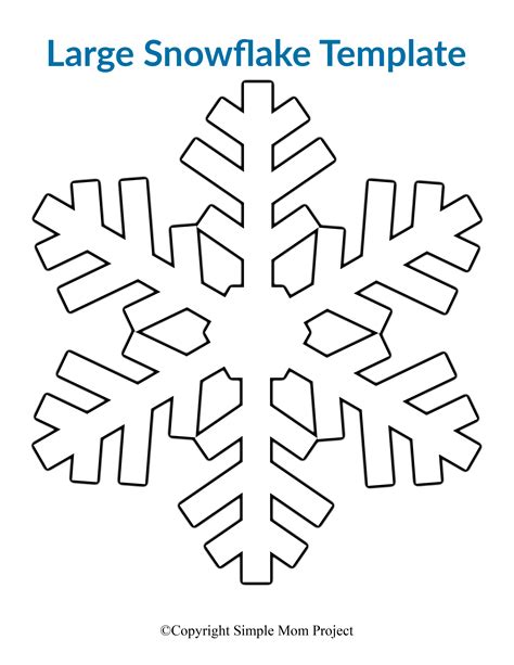 Snowflake Template