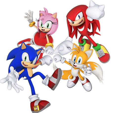 Sonic And Friends Cake Topper