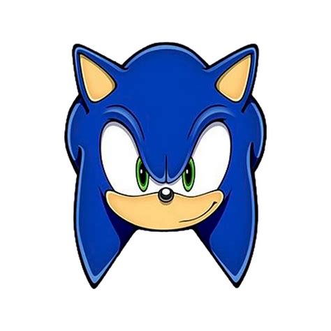 Sonic Face Printable Example 1