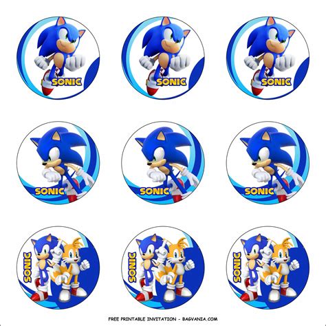 Sonic Printables for Special Occasions