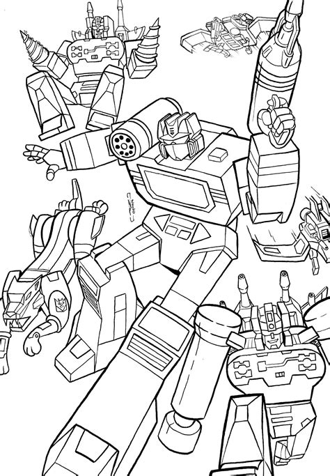 Soundwave Coloring Page