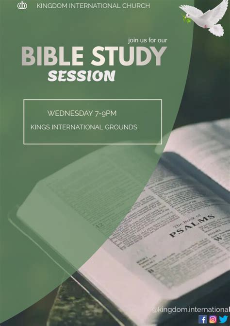 Special Event Bible Study Template