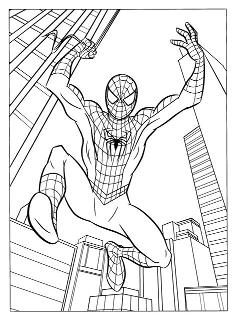 Spiderman Coloring Printables Fun