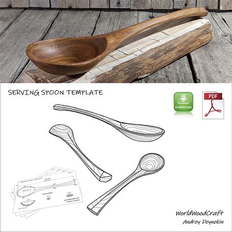 Types of Spoon Carving Templates