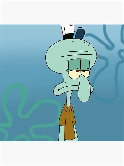 Squidward Grumpy Meme