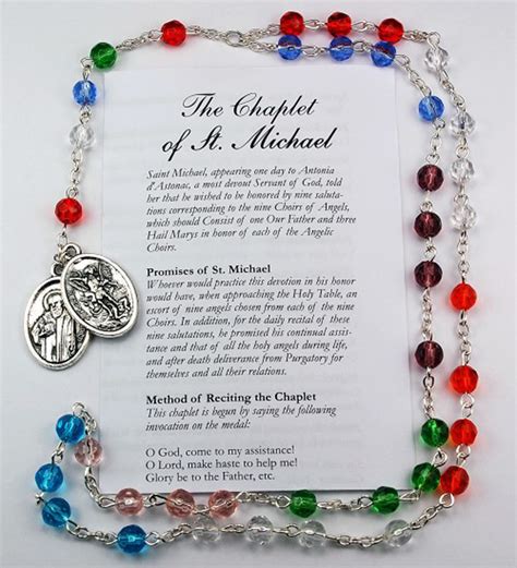 St. Michael Chaplet for Courage