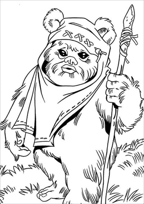 Star Wars Landscape Coloring Page