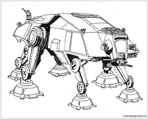 Star Wars Ship Coloring Page