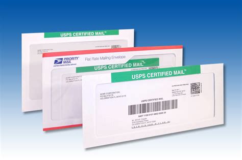 Statistical Data on Printable Certified Mail Labels