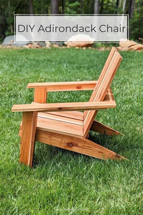 Steps to Create Your Own Adirondack Chair