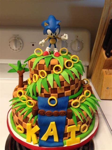 Steps to Create a Sonic Themed Cake