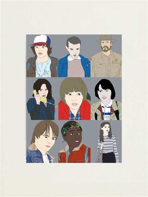 Stranger Things Prints on Redbubble