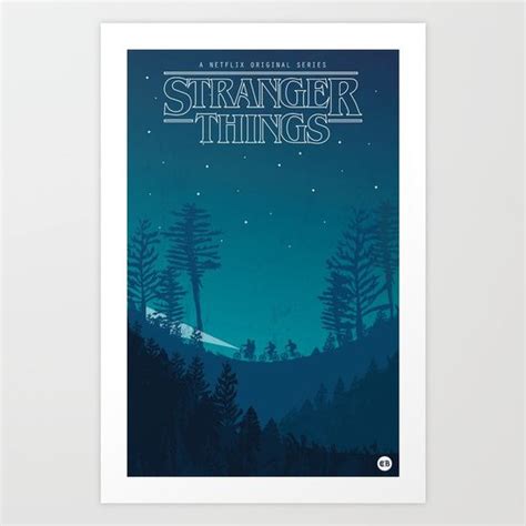 Stranger Things Prints on Society6