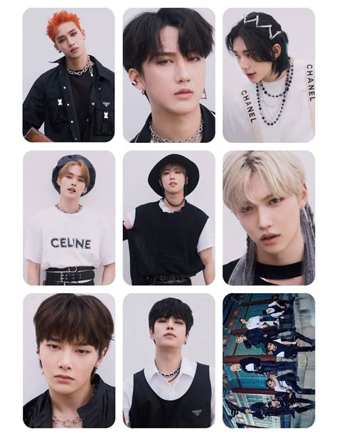 Stray Kids Photocard Template 2