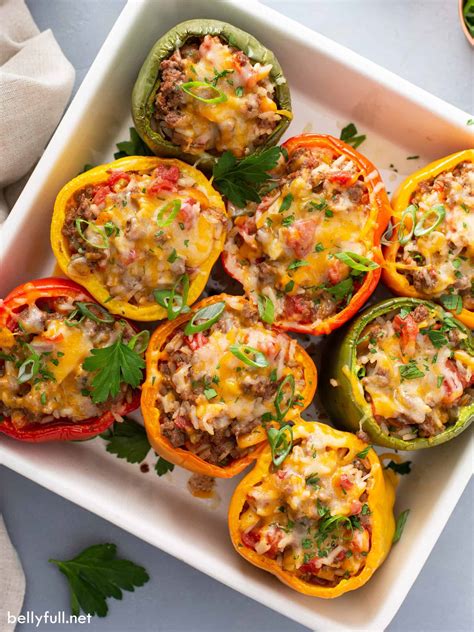 Description of Stuffed Bell Peppers