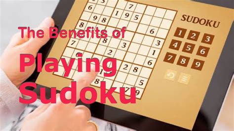 Benefits of Playing Sudoku