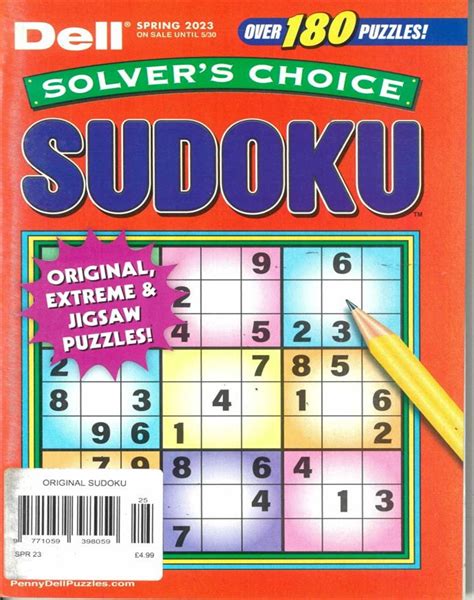 Description of Sudoku Books Magazines