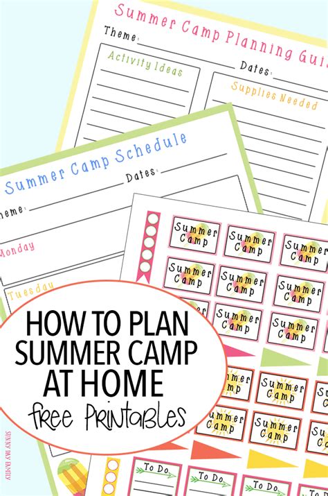 Summer Camp Planner