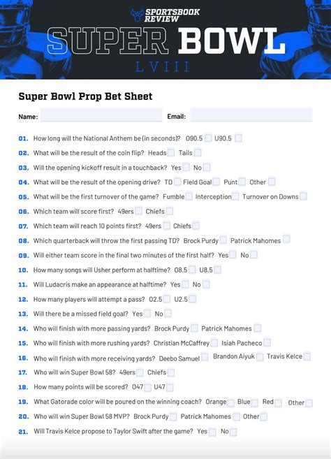 Super Bowl Prop Bets Introduction