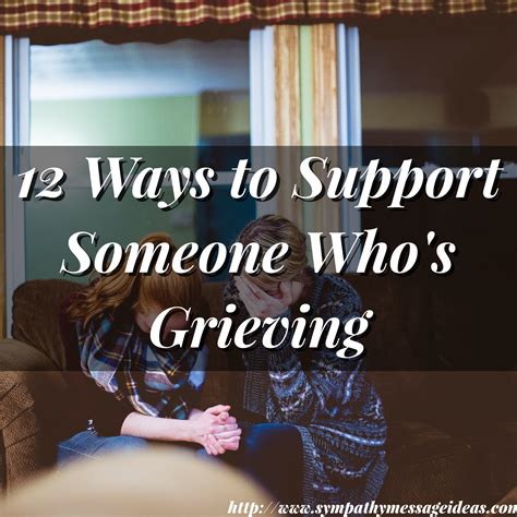 Ways to support individuals and families in grief