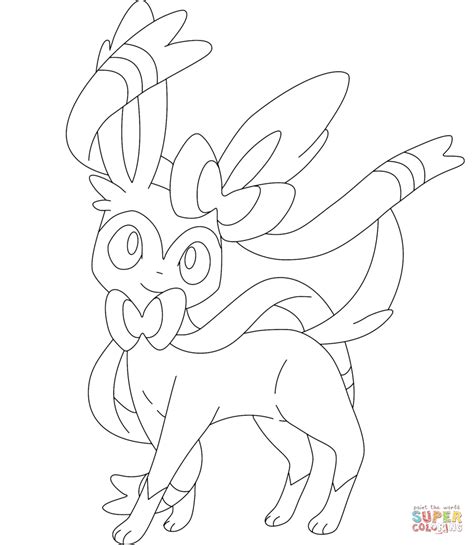 Sylveon Coloring