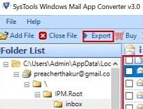 Systools Windows Mail App Recovery Software