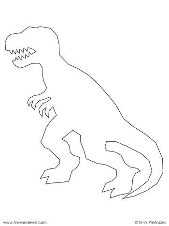 T Rex Template 6