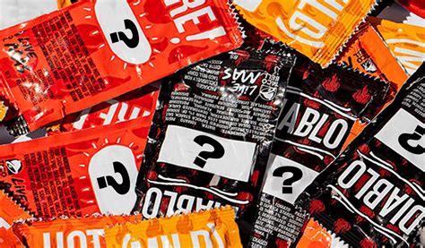 Taco Bell Sauce Packet Collecting