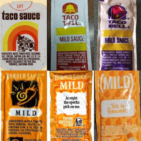 Taco Bell Sauce Packet Crafts