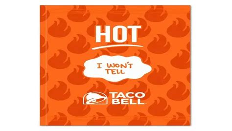 Taco Bell Sauce Packet Designs