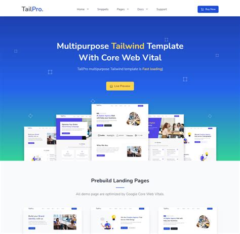 Tailwind CSS Template 7