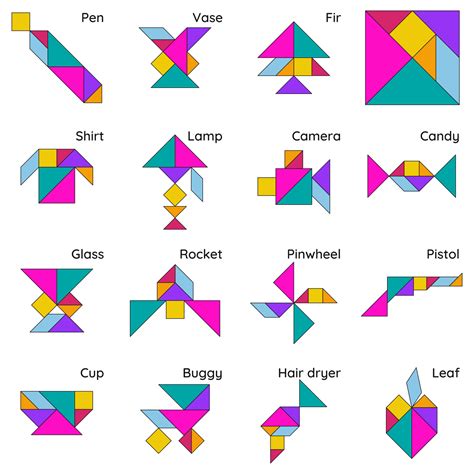 Creative Tangram Puzzles