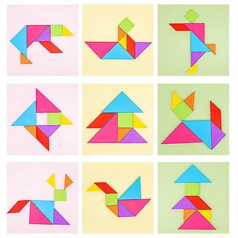 Tangram Puzzles for Stress Relief