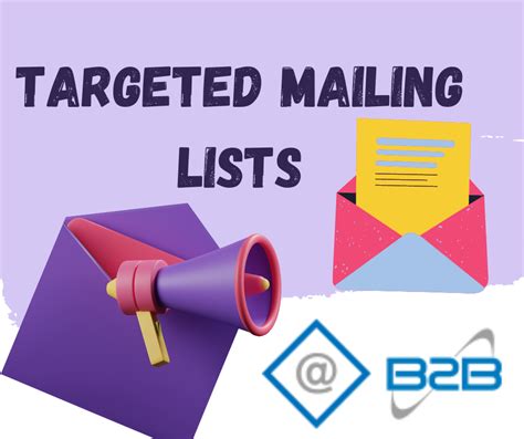 Description of Targeted Mailing Lists