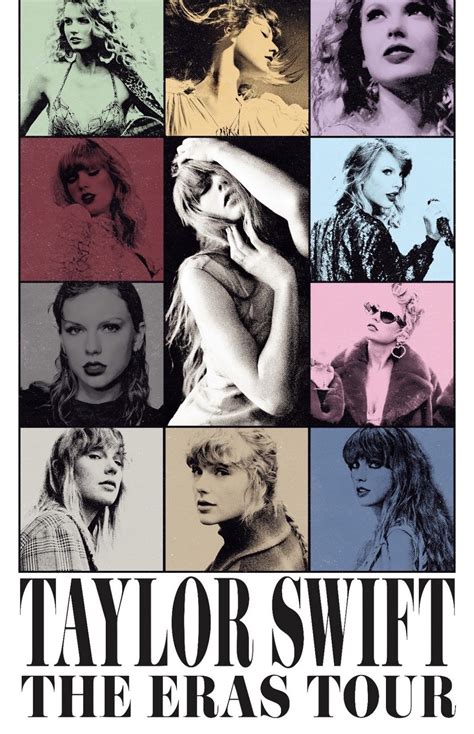 Taylor Swift Eras Tour Poster 2