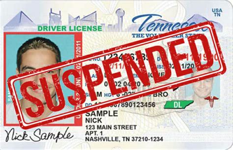 Tennessee Drivers License Suspension