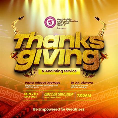 Thanksgiving Flyer Design