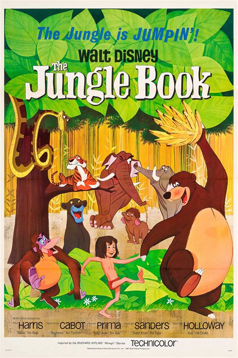 The Jungle Book Disney Bookmarks