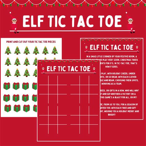 Tic Tac Toe Elf Art