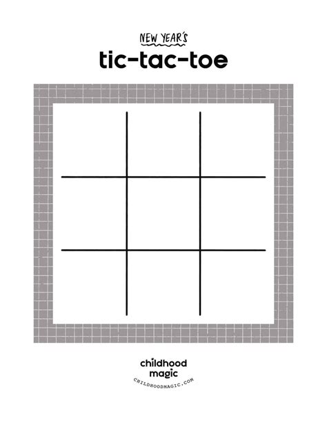 Tic Tac Toe For Kids Education