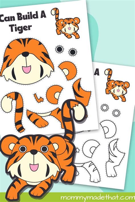 Tiger Craft Printables