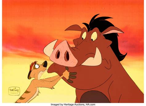 Timon and Pumbaa from Lion King