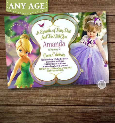 Tinkerbell Invitation Idea 8