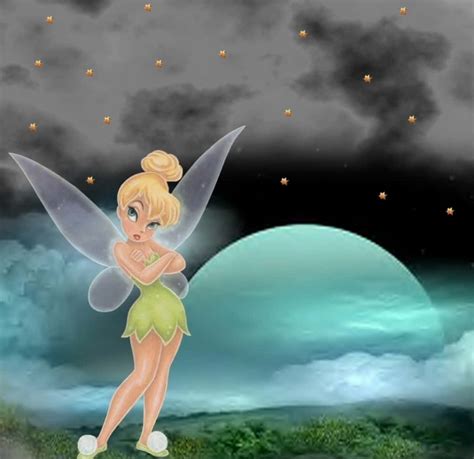 Tinkerbell under Moonlight