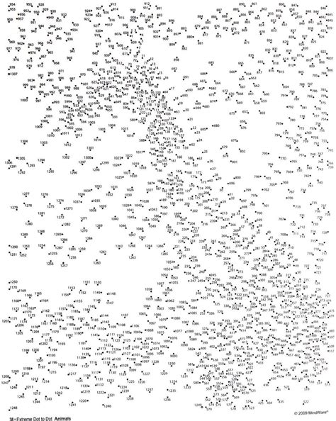 Tips and Tricks for Completing Extreme Dot to Dot Printables