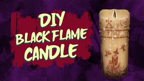 Tips and Tricks for Creating a Black Flame Candle