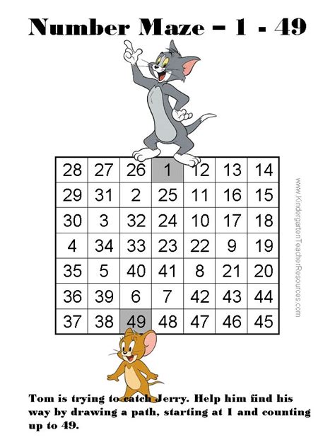 Tom and Jerry Maze